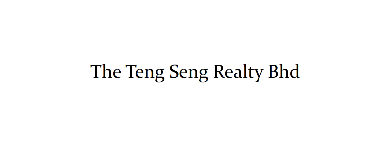 the teng seng realty